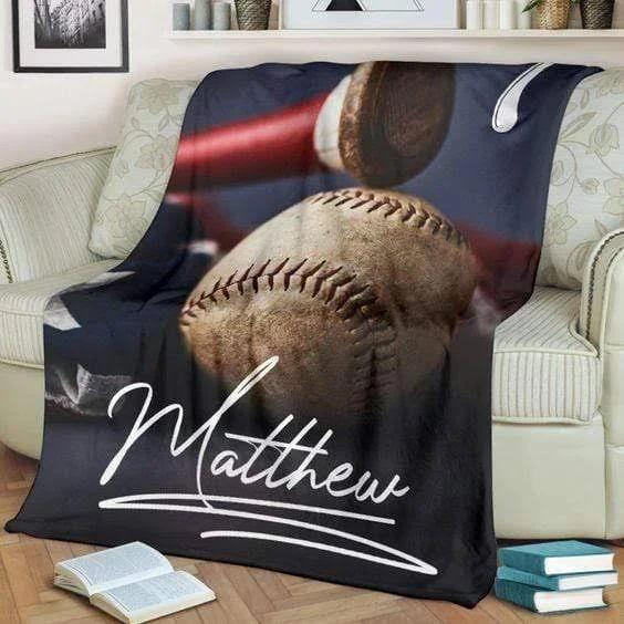 Baseball Flag Stuff Blanket With Name And Number 1635755670742.jpg