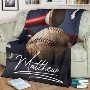 Baseball Flag Stuff Blanket With Name And Number 1635755670742.jpg