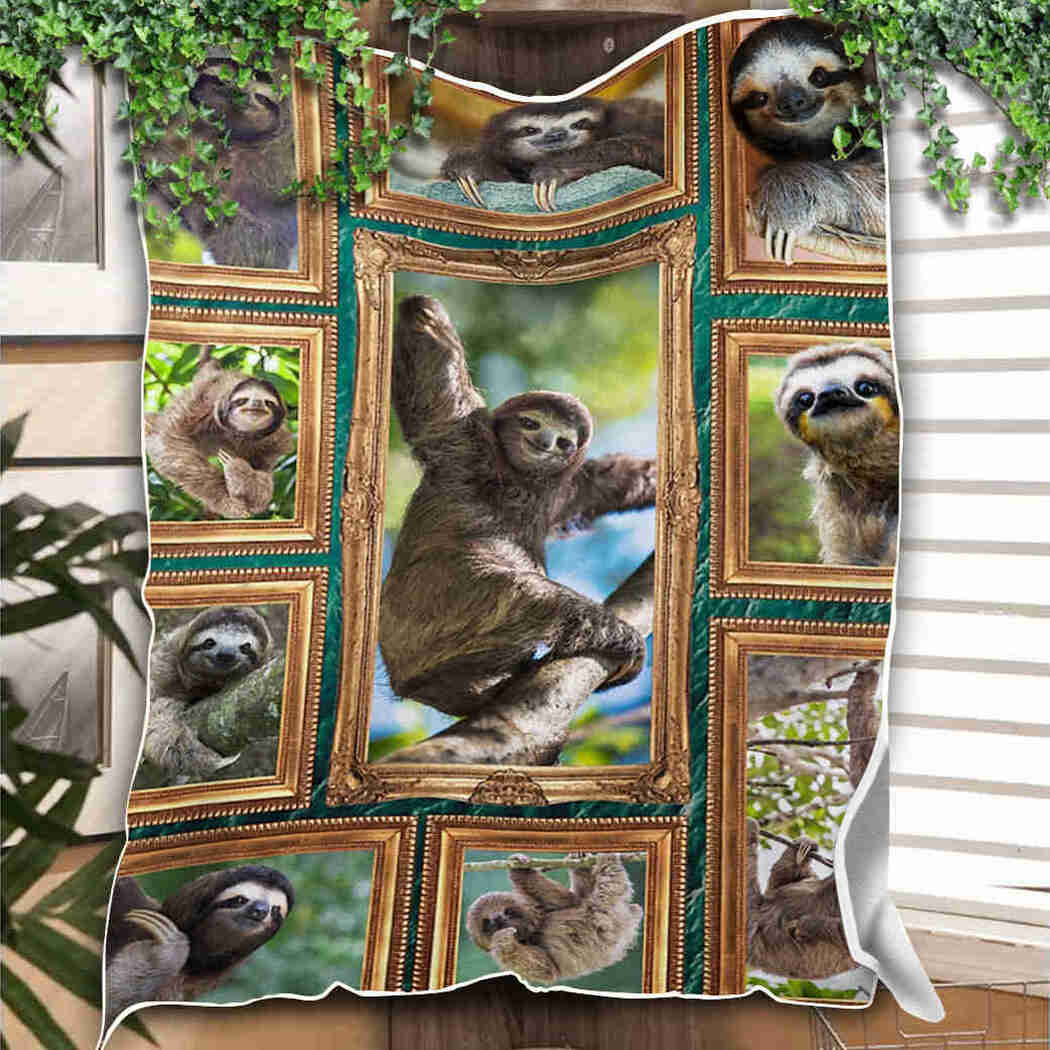 Sloth Blanket, I Love Sloth Blanket Gift For Sloth Lovers Birthday Gift Bedding Couch Sofa Soft And Comfy Cozy 1636177427674.jpg