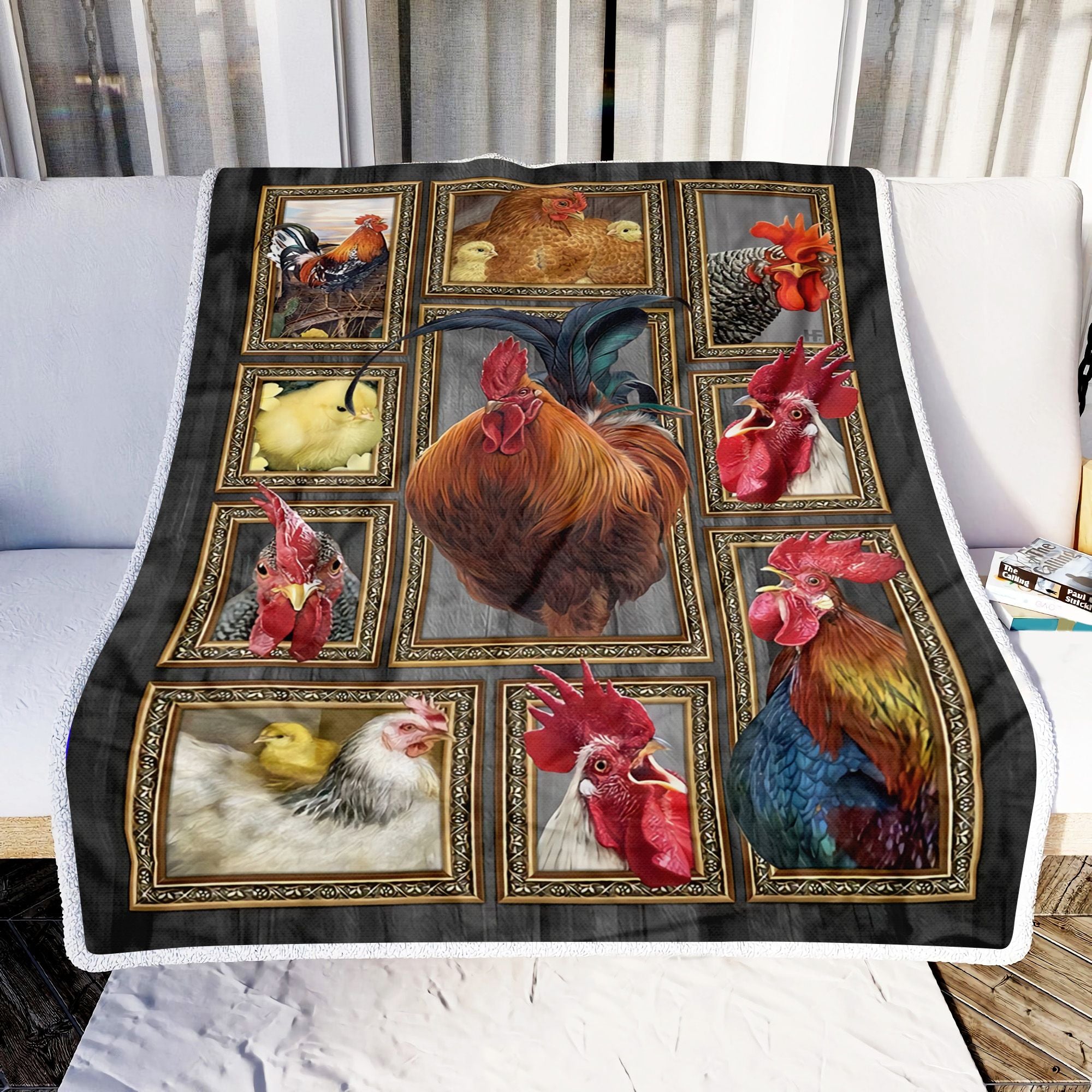 Rooster Chicken Blanket Gift For Chicken Lovers Birthday Gift Bedding Couch Sofa Soft And Comfy Cozy 1636180046530.jpg