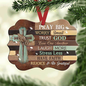 Pray Big Worry Small Faith Shape Ornament Gift For Friend Family Home Decorations Ornament Pendant Christmas Tree 1636369966206.jpg