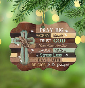 Pray Big Worry Small Faith Shape Ornament Gift For Friend Family Home Decorations Ornament Pendant Christmas Tree 1636369966268.jpg