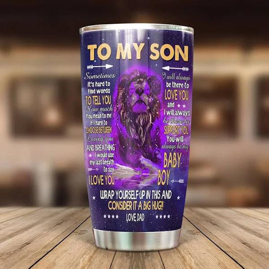 Mother Son insulated tumblers, Dad And Son tumbler with lid and straw, Father Son coffee tumbler, Personalized To My Son Tumbler, Gifts for Son 1636599463747.jpg