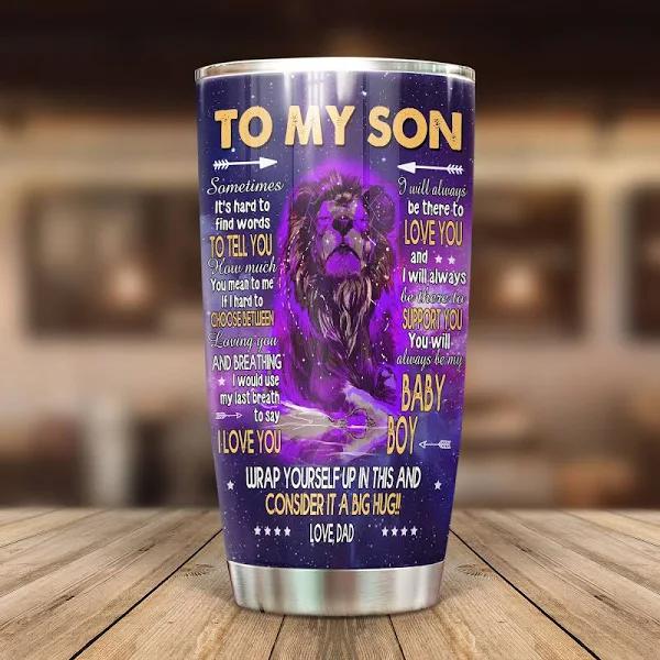 Mother Son insulated tumblers, Dad And Son tumbler with lid and straw, Father Son coffee tumbler, Personalized To My Son Tumbler, Gifts for Son 1636599463747.jpg