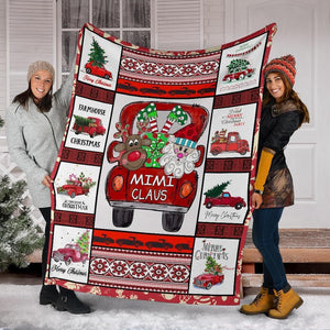 Merry Christmas Mimi Claus Farmhouse Christmas Fleece Blanket Home Decor Bedding Couch Sofa Soft And Comfy Cozy Gift For Christmas, Gift For Family 1636701389903.jpg