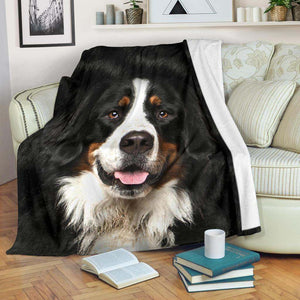 Cute Bernese Mountain Dog, Face Dog Hair Blanket Gift For Dog Lovers Birthday Gift Home Decor Bedding Couch Sofa Soft And Comfy Cozy 1636776806249.jpg