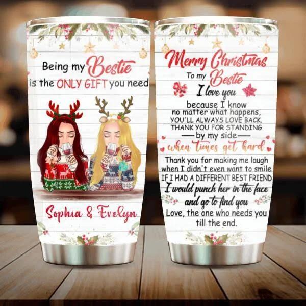 Xmas Besties Tumbler - Best Gift For Friends - Merry Christmas To My Bestie 1636960179196.jpg