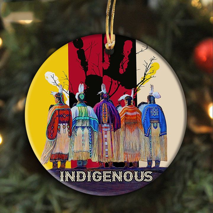 Indigenous Native Cicrle Ornament Gift For Friend Family Birthday Gift Home Decorations Ornament Pendant Christmas Tree 1637053521860.jpg