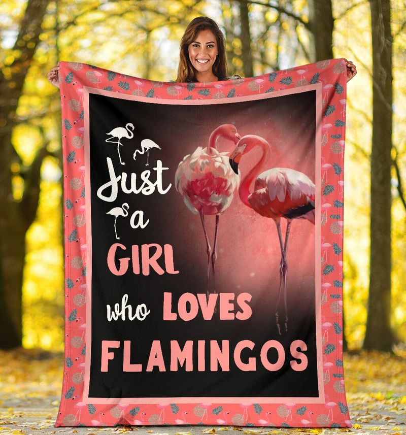 Just A Girl Who Love Flamingos Blanket Gift For Flamingo Lovers Birthday Gift Home Decor Bedding Couch Sofa Soft And Comfy Cozy 1637547854535.jpg