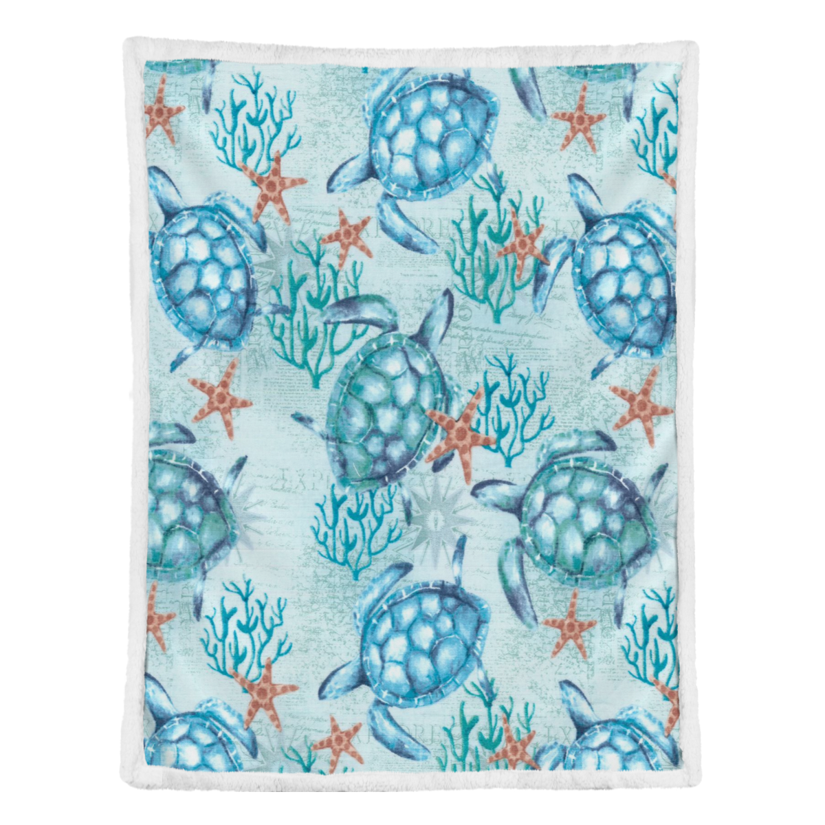 Turtle Blanket, Blue Ocean 1637741669856.png