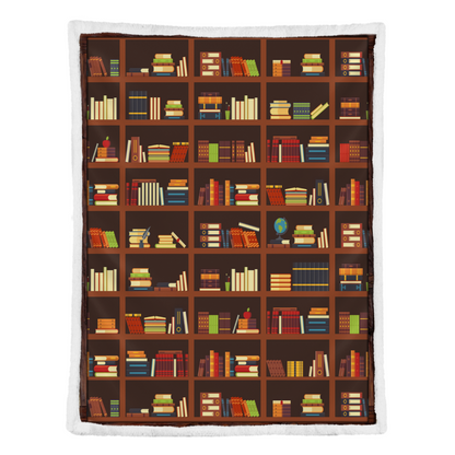 Book Blanket, Librarian Gifts For Librarian, Bookcase Book, Perfect Gift For Book Lovers, Reading Book 1637895099328.png