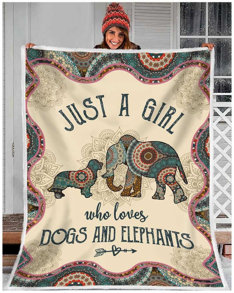 Just A Girl Who Loves Dogs And Elephants Mandala Blanket Gift For Dog And Elephant Lovers Birthday Gift Home Decor Bedding Couch Sofa Soft And Comfy Cozy 1637982015085.jpg