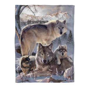 Wolf Blanket, Wolf Family, Wolf Lover 1638156106309.png