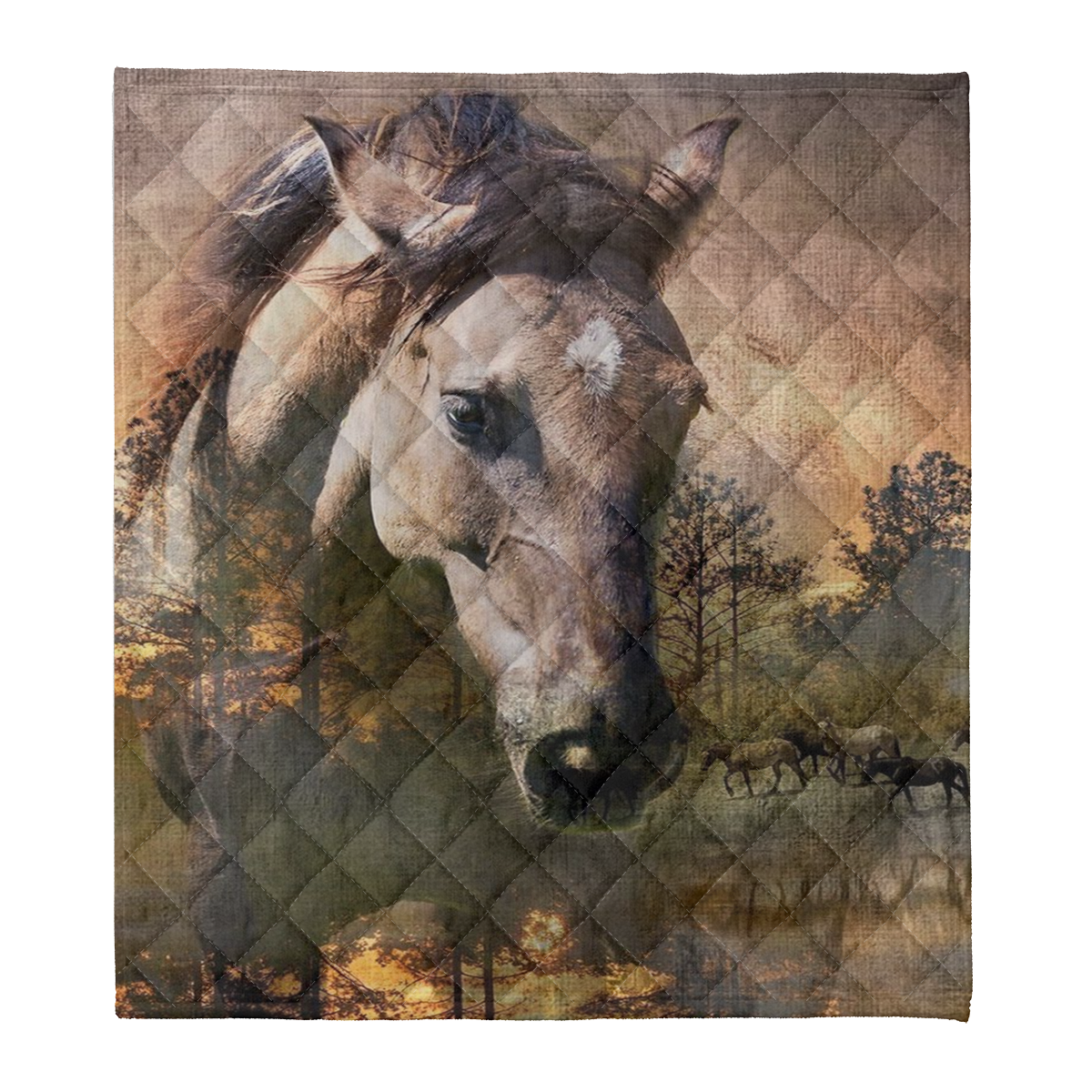 Horse Blanket, The Horse Art, Gift For Horse Lover, Horse Rider 1638156445052.png