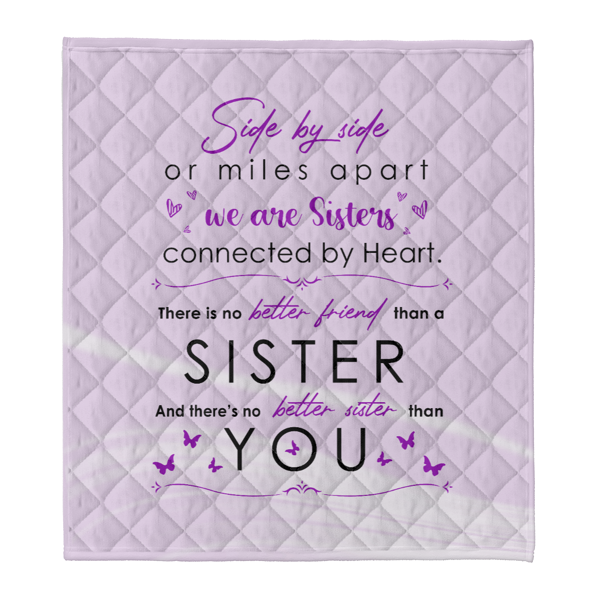 Gift For Sister Blanket, There Is No Better Friend Than A Sister 1638173555444.png