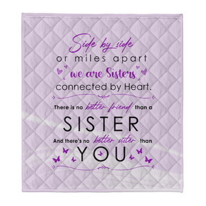 Gift For Sister Blanket, There Is No Better Friend Than A Sister 1638173555444.png
