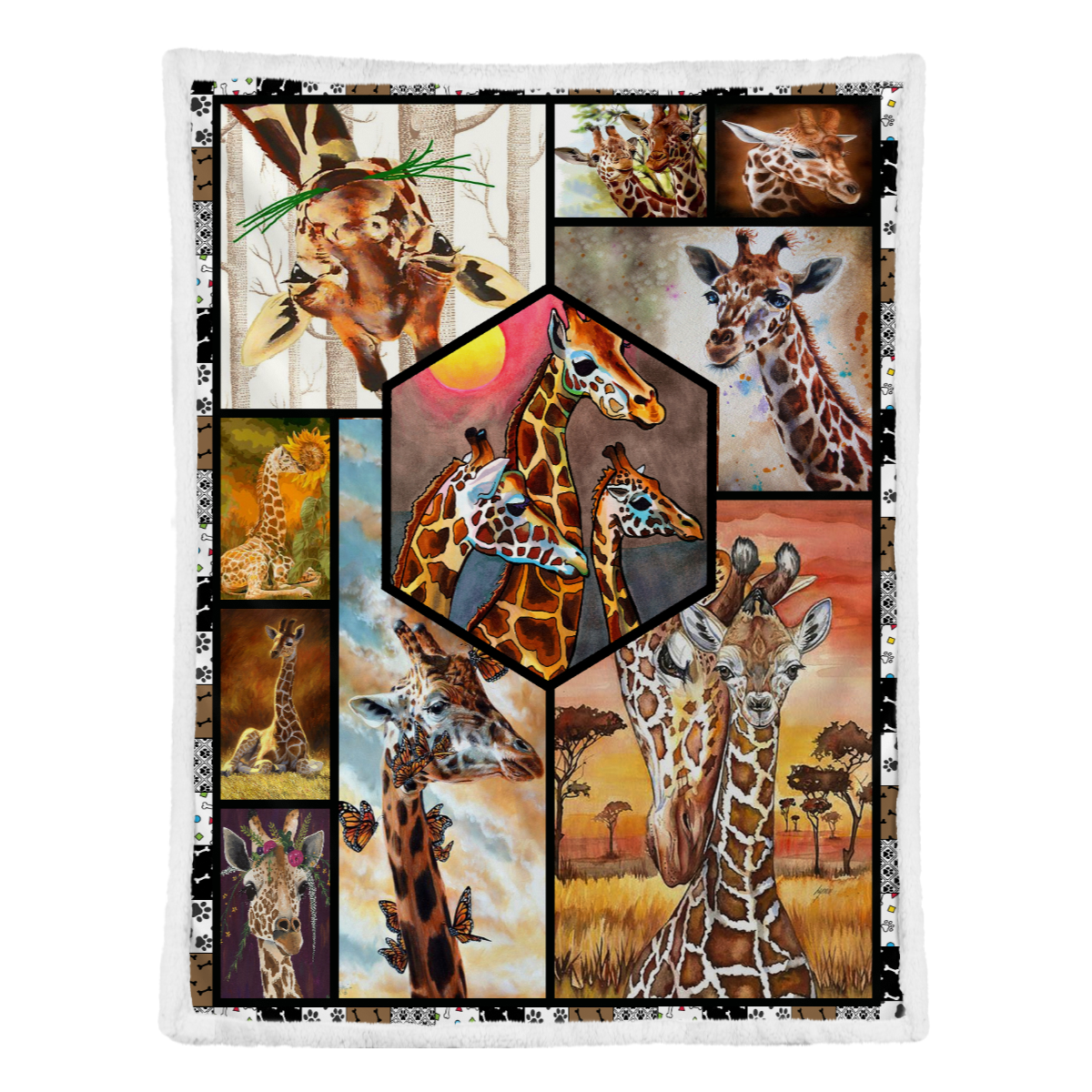 Giraffe Wildlife Fleece Blanket Gift For Giraffe Lovers Birthday Gift Home Decor Bedding Couch Sofa Soft And Comfy Cozy 1638175169334.png
