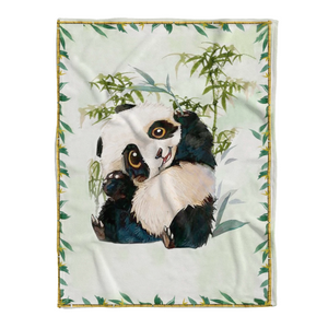 Panda Lover Fleece Blanket - Quilt Blanket 1638180191676.png