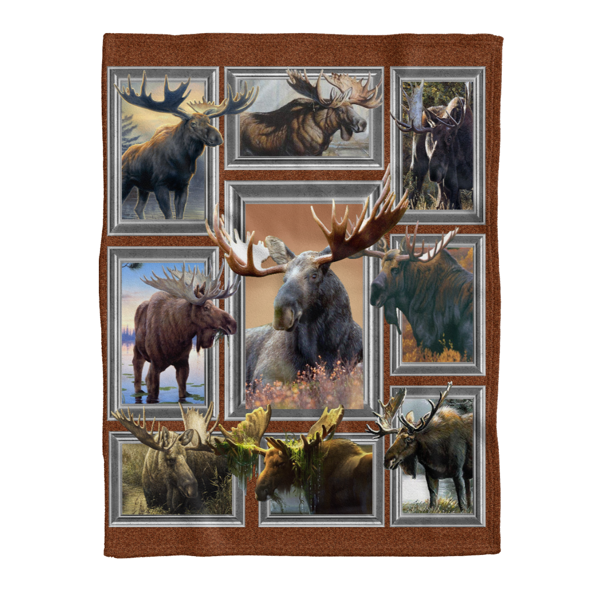 Moose Hunting Blanket, Gift For Moose Lover, Hunting Lover 1638334535719.png