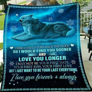 Best Valentine Gift For Girlfriend, Wolf Couple Winter Fleece Blanket For Spouse Home Decor Bedding Couch Sofa Soft And Comfy Cozy 1639641872646.jpg