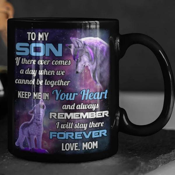 To My Son Mug, Love Mom Coffee Mug From Mother To Son  1639727637002.jpg