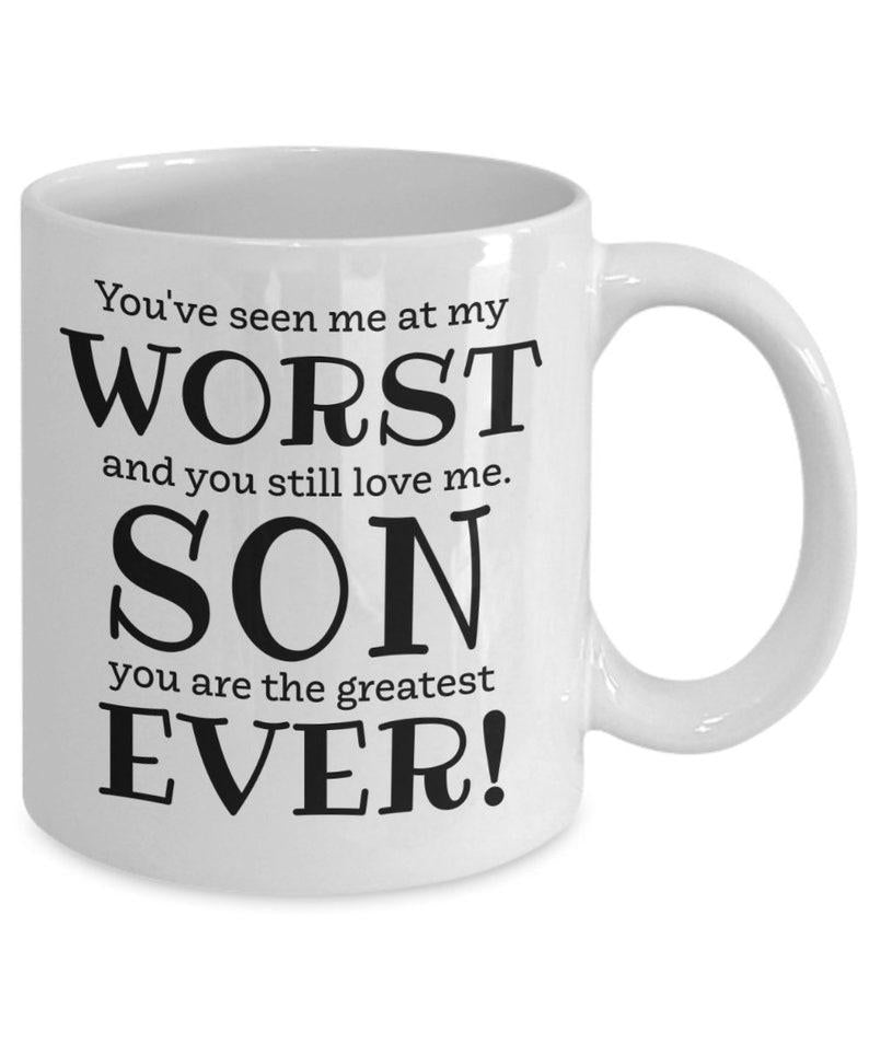 Funny Son , Worst Son Ever Coffee Mug, Sarcastic Son Birthday Present, Best Son Ever 1639730071378.jpg