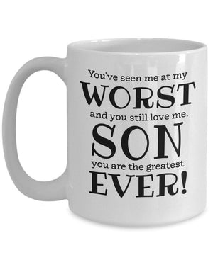 Funny Son , Worst Son Ever Coffee Mug, Sarcastic Son Birthday Present, Best Son Ever 1639730072070.jpg
