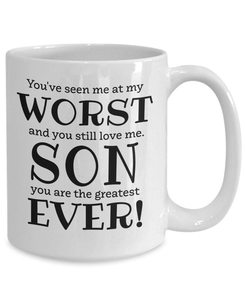 Funny Son , Worst Son Ever Coffee Mug, Sarcastic Son Birthday Present, Best Son Ever 1639730072736.jpg
