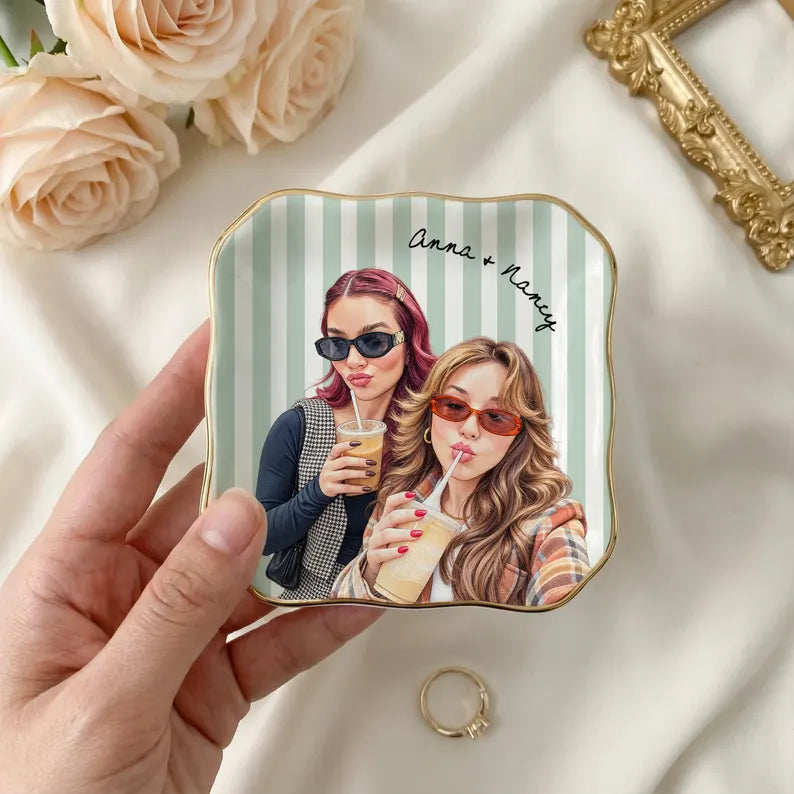 Personalized Friend Photo Ring Dish, Watercolor Portrait Keepsake, Custom Friendship Gift 163b6fe6-0fa8-42b9-9a52-46c02798e593-gfgfg-8-.webp