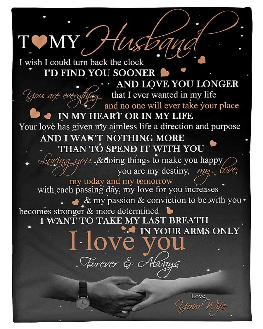 To My Husband, I'd Find You Sooner And Love You Longer,fleece Blanket,gift For Husband For Valentine's Day Home Decor Bedding Couch Sofa Soft And Comfy Cozy 1640055868255.jpg