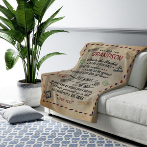 To My Grandson Blanket, Mink , For Grandson 1640246833895.jpg