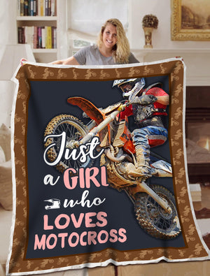 Just A Girl Who Loves Motocross Blanket Gift For Motocross Lovers Birthday Gift Home Decor Bedding Couch Sofa Soft And Comfy Cozy 1640664056525.jpg