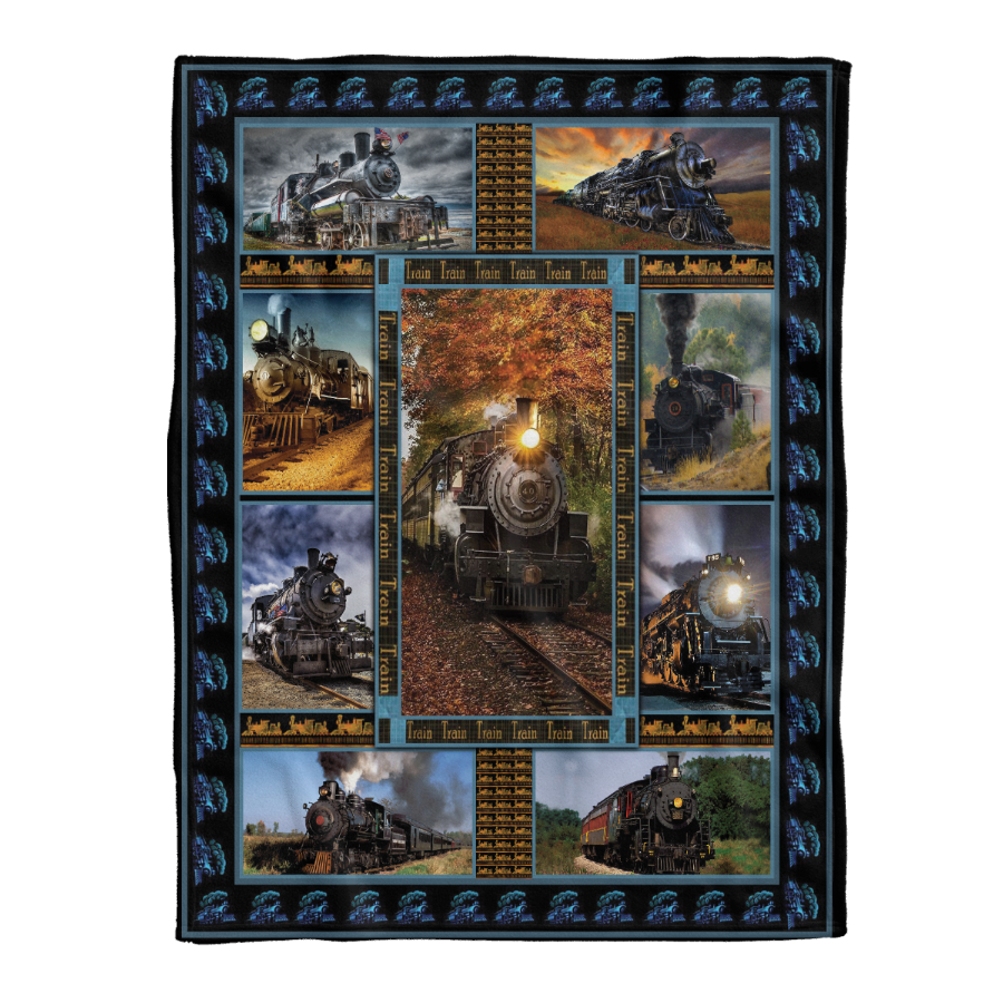 Train Blanket, Vintage Train, Train Lover 1641284854592.png