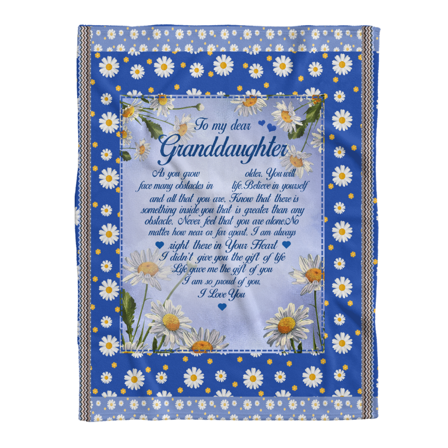 Gift For Granddaughter Blanket, To My Granddaughter I Love You 1641286343052.png