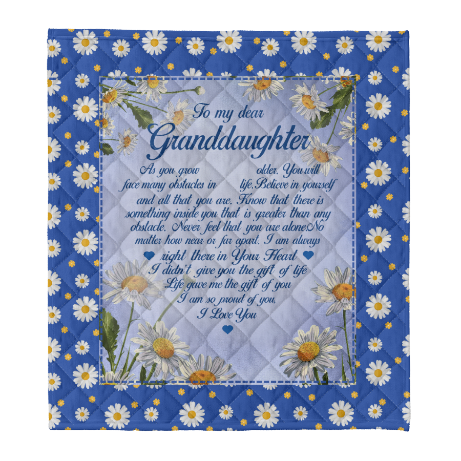 Gift For Granddaughter Blanket, To My Granddaughter I Love You 1641286352154.png