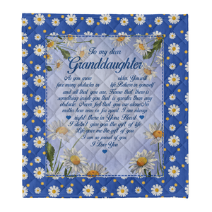 Gift For Granddaughter Blanket, To My Granddaughter I Love You 1641286352154.png