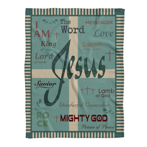 Jesus Blanket, Names Of Jesus Throw 1641287638528.png