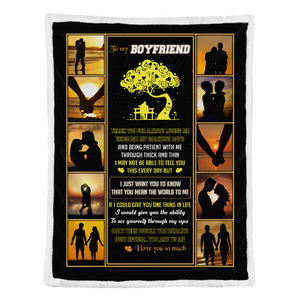 Gift For Boyfriend Blanket, To My Boyfriend I Love You So Much 1641287806245.png