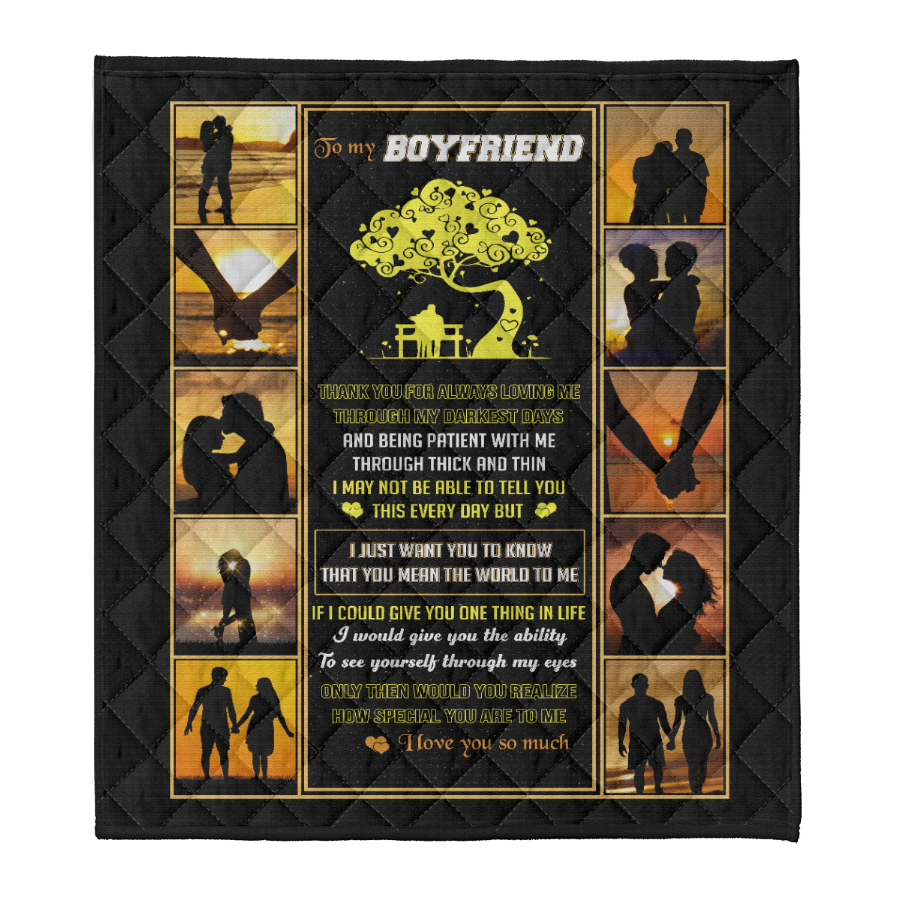 Gift For Boyfriend Blanket, To My Boyfriend I Love You So Much 1641287821988.png