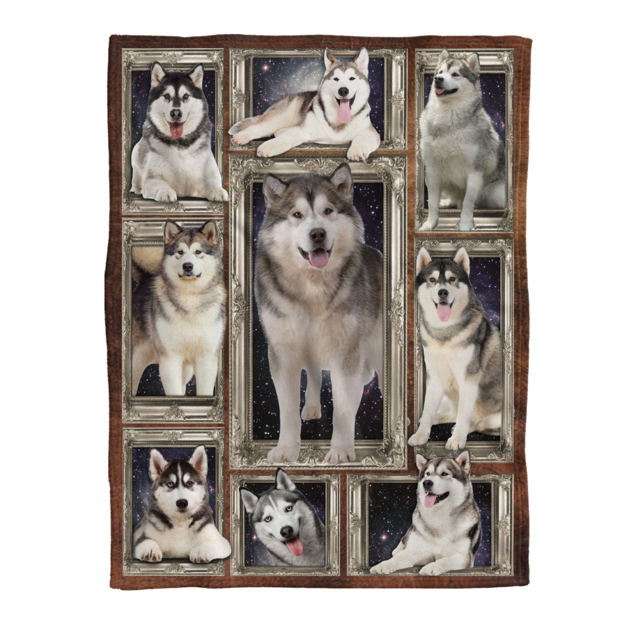 Dog Blanket, Gift For Husky Lover 1641289251648.png