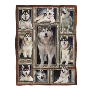 Dog Blanket, Gift For Husky Lover 1641289251648.png