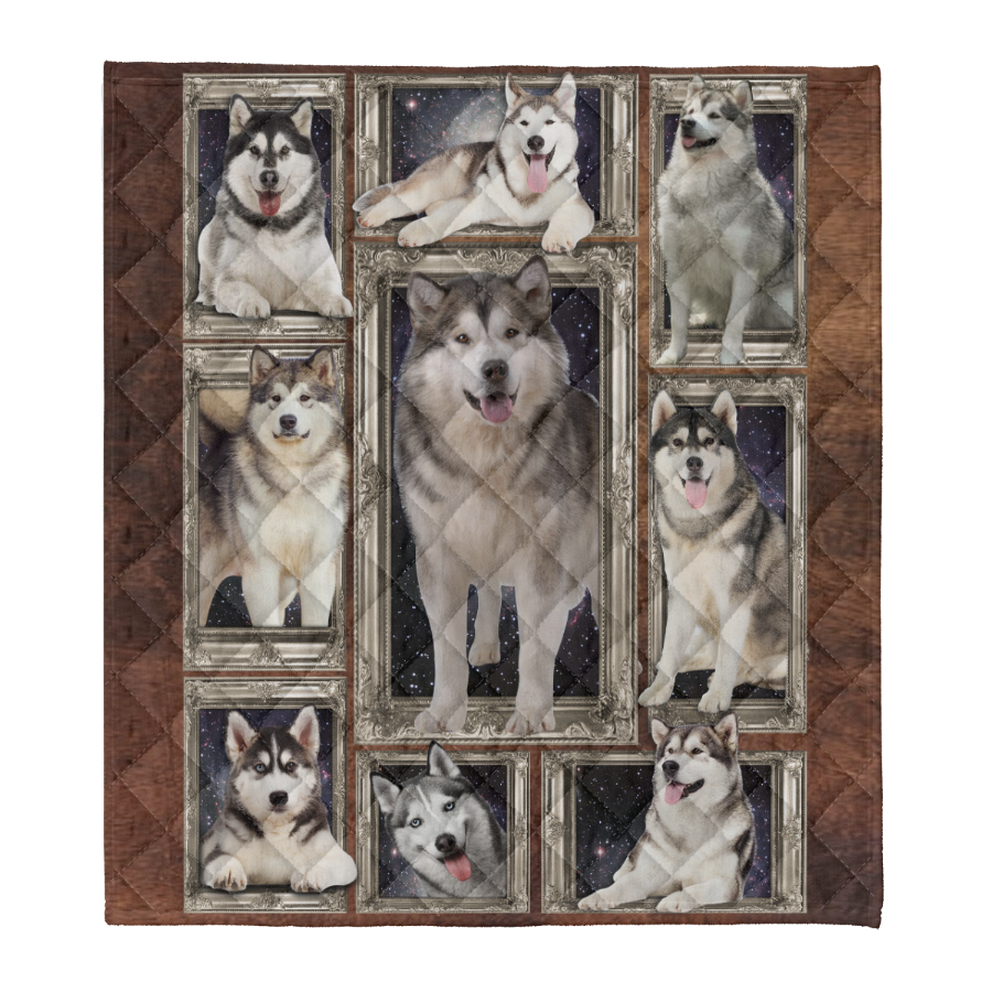 Dog Blanket, Gift For Husky Lover 1641289258686.png