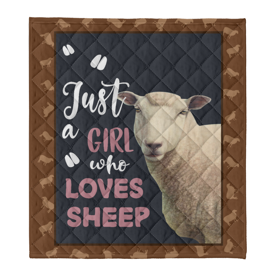 Sheep Blanket, Just A Girl Who Loves Sheep, Gift For Sheep Lovers 1641371718353.png