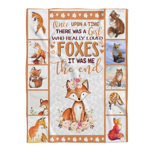 There Was A Girl Who Really Loved Foxes Blanket Gift For Foxe Lovers Birthday Gift Home Decor Bedding Couch Sofa Soft And Comfy Cozy 1641439032700.png