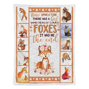 There Was A Girl Who Really Loved Foxes Blanket Gift For Foxe Lovers Birthday Gift Home Decor Bedding Couch Sofa Soft And Comfy Cozy 1641439040260.png
