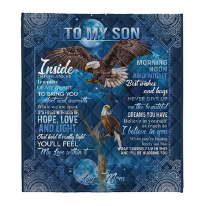 Gift For Son Blanket, To My Son Flying Eagle Fleece Blanket Home Decor Bedding Couch Sofa Soft And Comfy Cozy Fleece Blanket Home Decor Bedding Couch Sofa Soft And Comfy Cozy 1641442288042.png