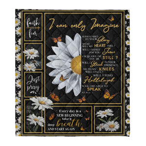 God - Daisy Flower And Butterfly - I Can Only Imagine - Fleece Blanket Gift For Family Friends Birthday Gift Home Decor Bedding Couch Sofa Soft 1641453598778.png