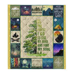 And Into The Forest I Go To Lose My Mind And Find My Soul Fleece Blanket Gift For Hiking Lovers Home Decor Bedding Couch Sofa Soft And Comfy Cozy 1641455297248.png