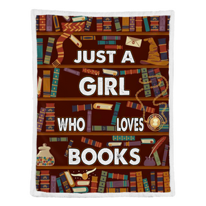 Vintage Librarian Blanket, Just A Girl Who Loves Books Blanket Gift For Book Lover Birthday Gift Bedding Couch Sofa Soft And Comfy Cozy 1641456813744.png