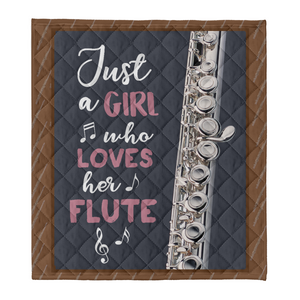 Flute Blanket, Just A Girl Who Loves Her Flute 1641523794291.png